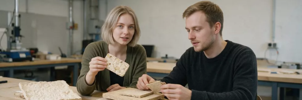 two-researchers-examining-sustainable-material-samples