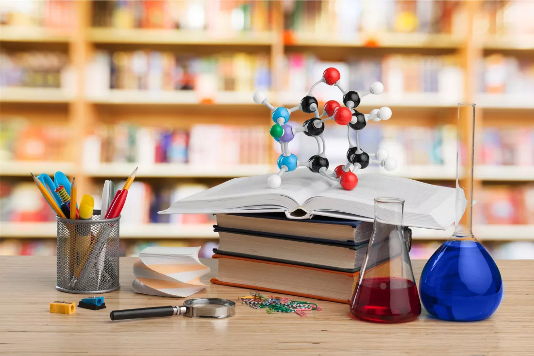 education-concept-books-desk-auditorium
