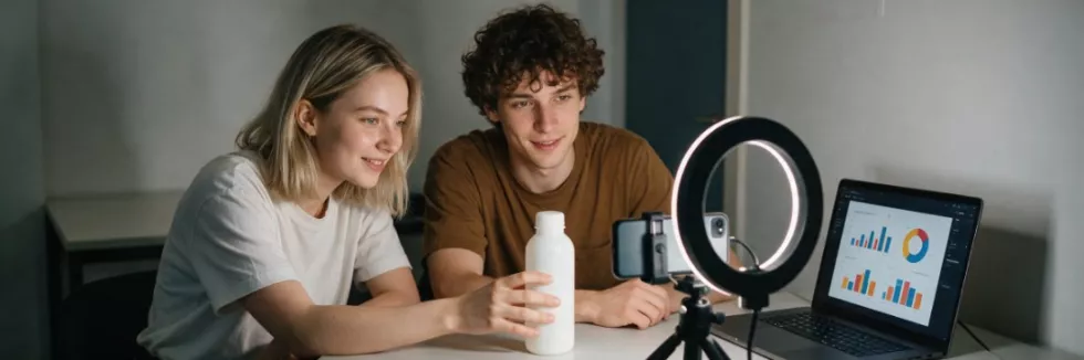 marketing-students-filming-a-product-video-for-a-campaign