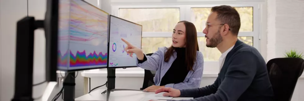 Data-Scientist-Masters-test-team-of-analysts-reviewing-business-data