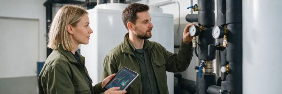 energy-engineers-inspecting-a-heat-pump-in-a-plant-room