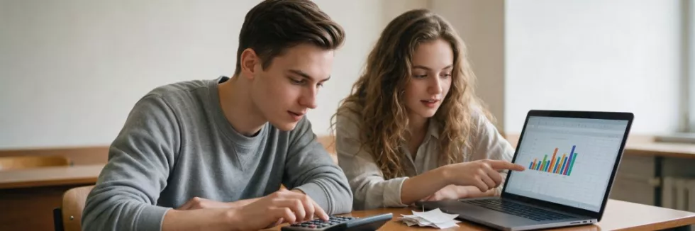business-students-checking-receipts-and-financial-charts