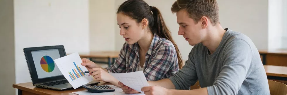 students-analysing-financial-charts-at-a-desk-test
