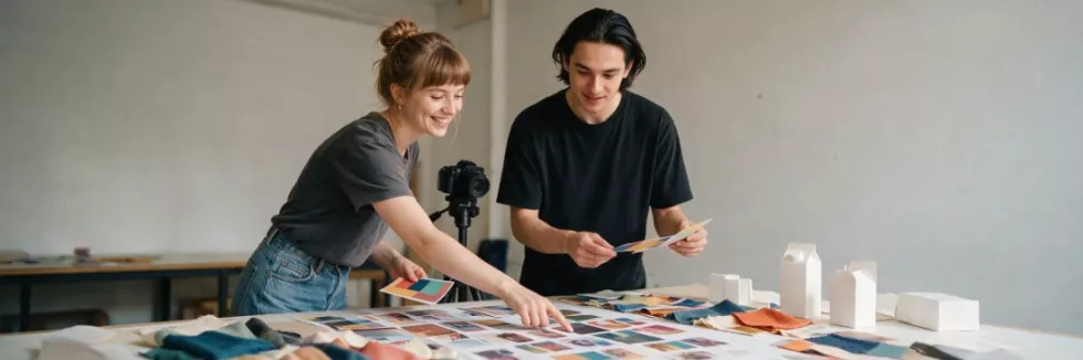 marketing-students-planning-a-campaign-mood-board-in-a-studio