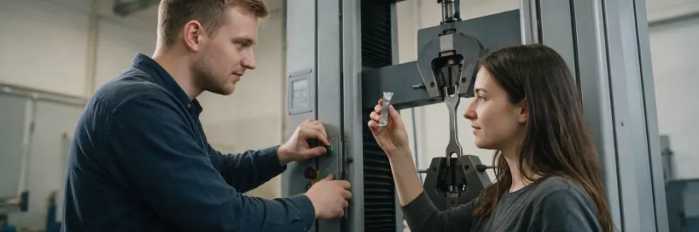 engineers-examining-a-broken-metal-sample-at-a-tensile-tester