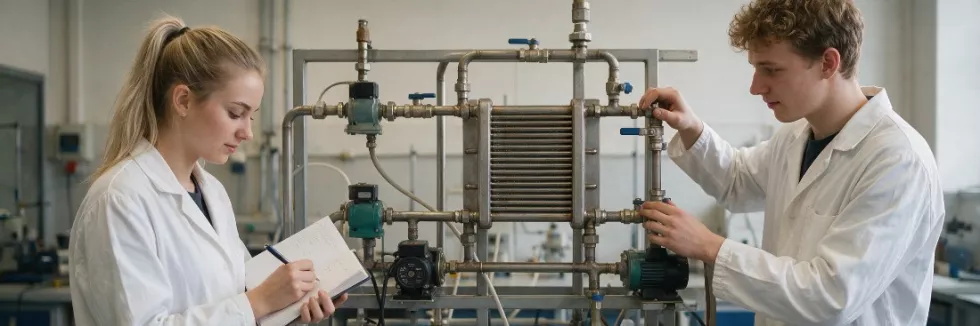 students-operating-a-heat-exchanger-rig-in-an-engineering-lab-test