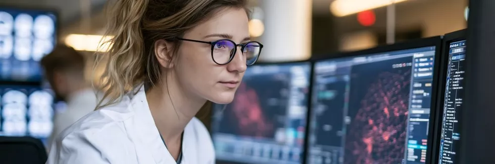 computer-physics-scientist-analyzing-data-on-computer-monitors-in