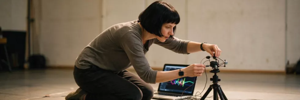artist-setting-up-motion-sensors-in-a-studio