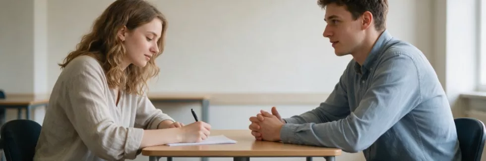 students-role-playing-a-job-interview-in-a-meeting-room