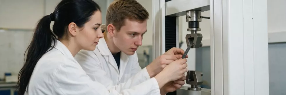 students-testing-a-composite-sample-in-a-materials-lab
