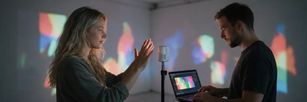 designers-testing-an-interactive-light-installation
