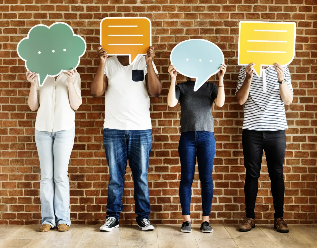 people-holding-speech-bubble-icons