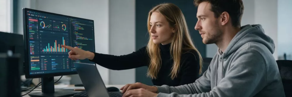 graduates-building-a-financial-dashboard-on-a-monitor