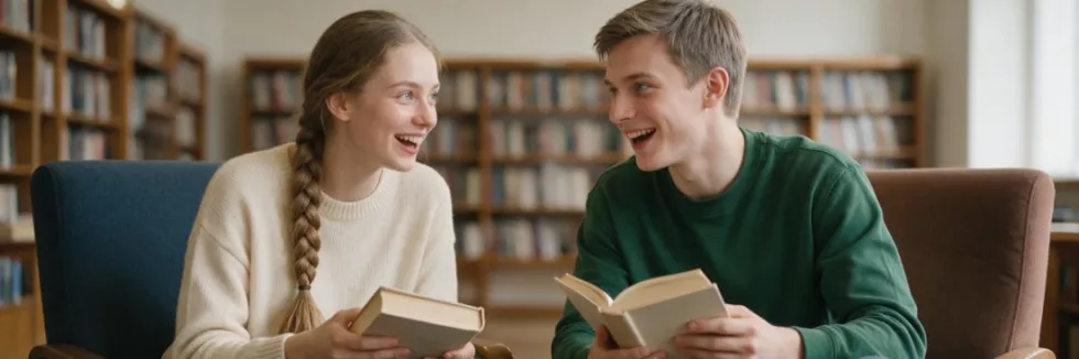 two-students-discussing-books-in-a-quiet-reading-room