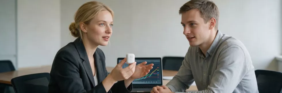 sales-specialist-presenting-a-prototype-device-to-a-client