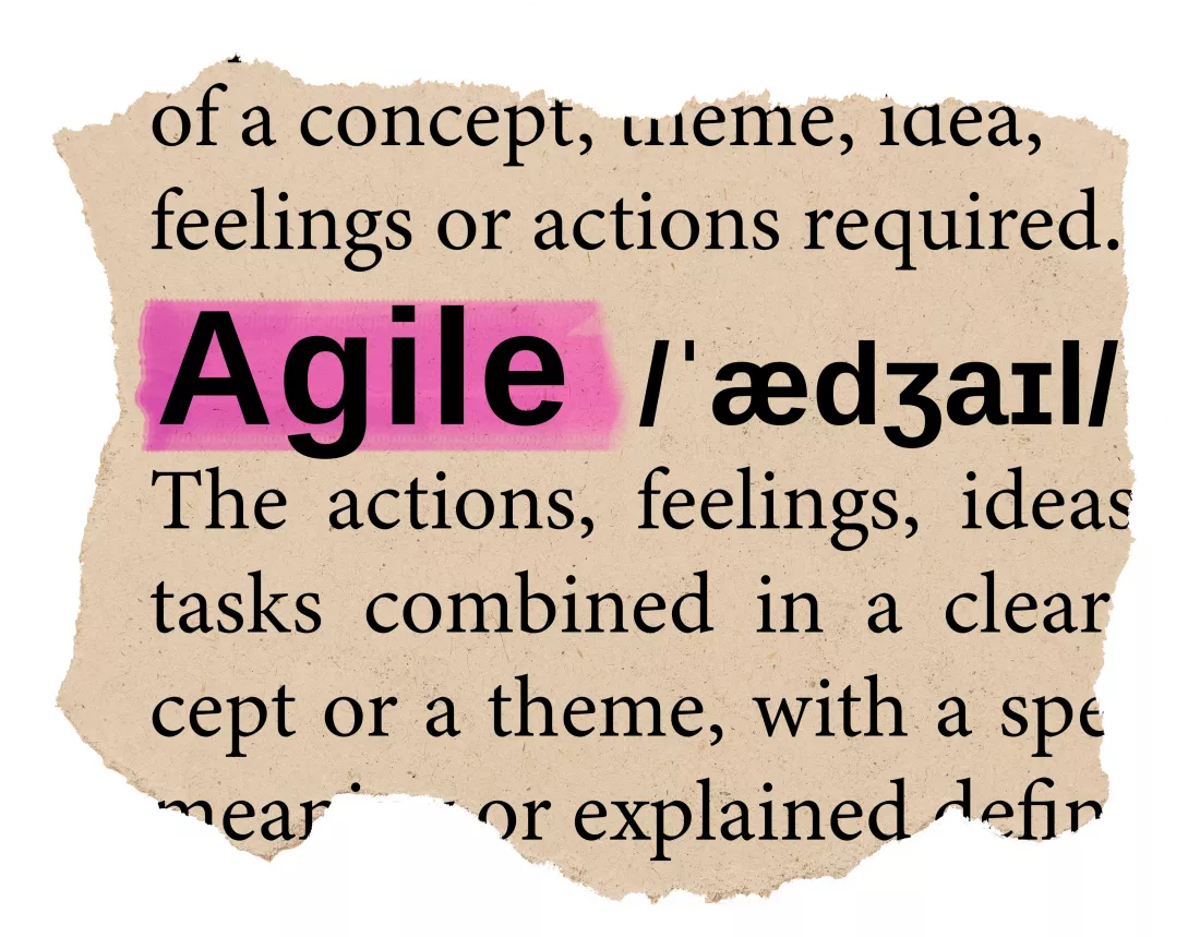 agile-png-word-sticker-torn-paper-dictionary-transparent-background