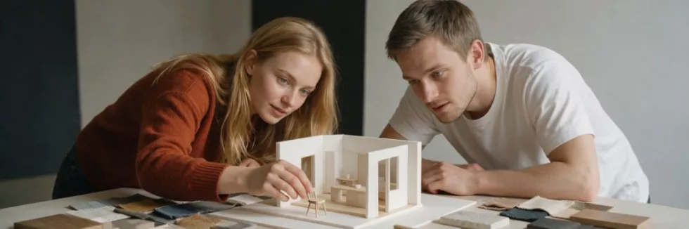 students-building-an-interior-model-in-a-design-studio