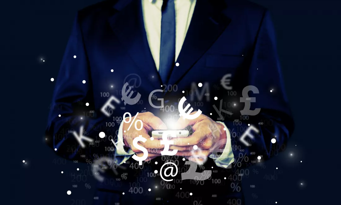 investment-concept-pretty-business-woman-with-currency-symbols