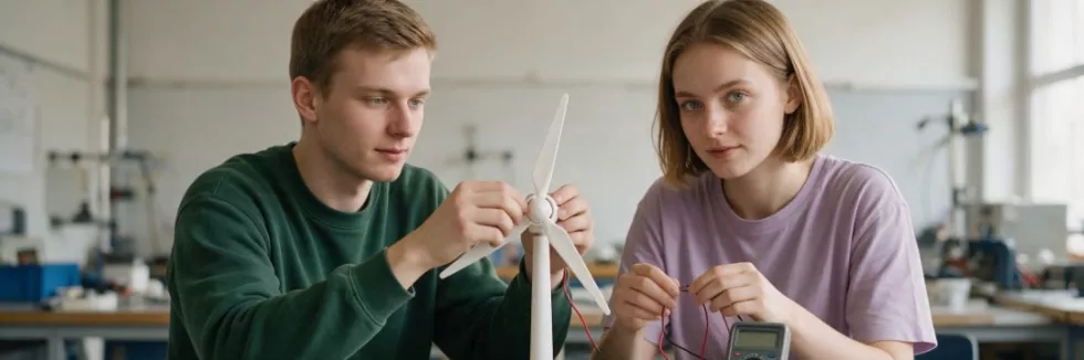 students-assembling-a-small-model-wind-turbine